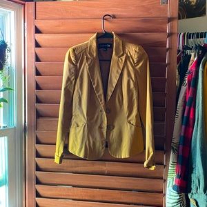 FOREVER 21 Gold Blazer Jacket